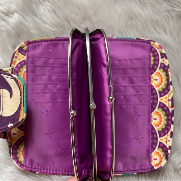 ⛔️SOLD⛔️Vera Bradley Retired Vintage Kiss Lock Wallet - Picture 6 of 8